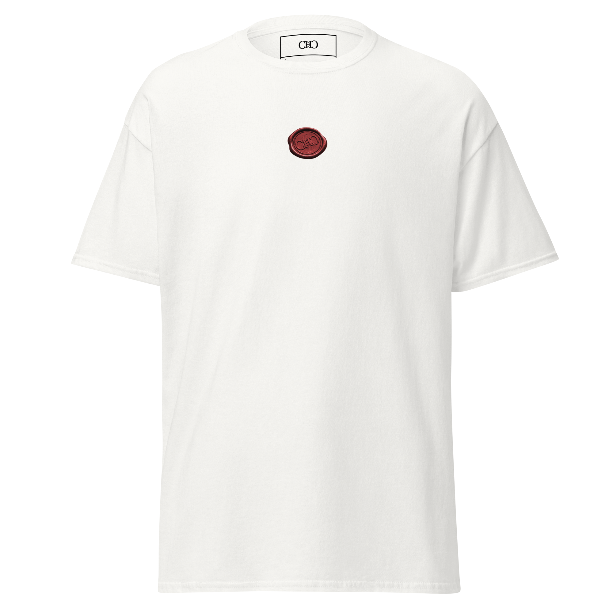 Wax Seal Tee — White front